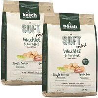 bosch Soft Mini Wachtel & Kartoffel 2x2,5 kg von Bosch
