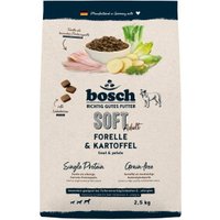 bosch Soft Trockenfutter Adult Forelle und Kartoffel 2,5 kg bosch Soft Trockenfutter Adult Forelle und Kartoffel 2,5 kg von Bosch
