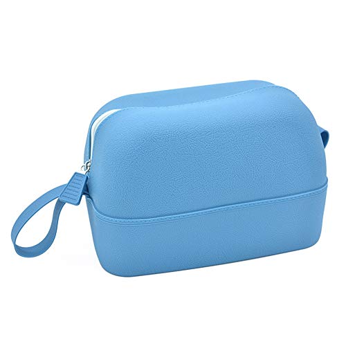 Bosixty 1 Mini Waterproof Silicone Wash Bag, Silicone Cosmetic Bag, Men's and Women's Cosmetic Bag, Travel Bag for Shaving, Toiletries, Personal Beauty Products, Travel and Bathroom Cosmetic Bag von Bosixty