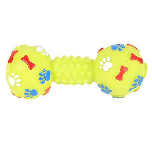 Bosixty Pet PVC Buntes Kauspielzeug zum Reinigen der Zähne Hund Langlebiges Backenzahnspielzeug zum Lösen von Langeweile von Bosixty