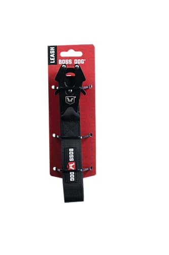 Boss Dog Taktische Leine, Schwarz, 1,2 m Boss Dog Taktische Leine, Schwarz, 1,2 m von Boss Dog