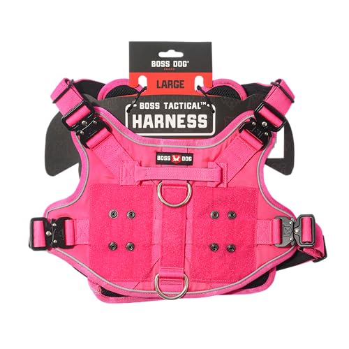 Boss Dog Taktisches Geschirr, Hot Pink, Größe L Boss Dog Taktisches Geschirr, Hot Pink, Größe L von Boss Dog