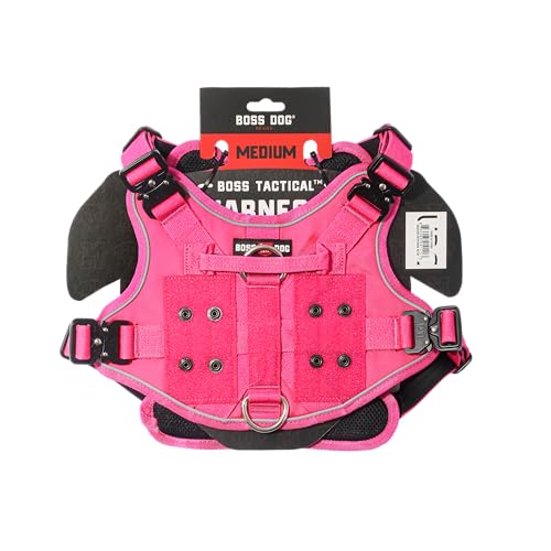 Boss Dog Taktisches Geschirr, Hot Pink, Größe M von Boss Dog
