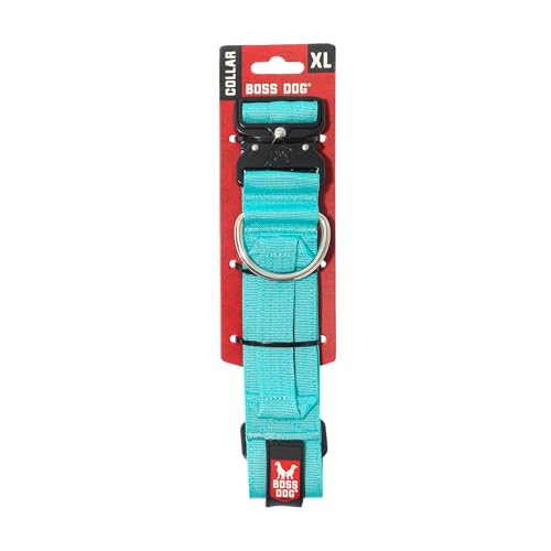Boss Dog Taktisches Halsband, Blaugrün, Größe XL von Boss Dog