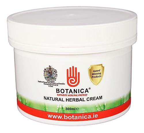 Botanica Natürliche Kräutercreme, 300 ml, Nicht fettend und einfach aufzutragen, heilende Energie von Botanica