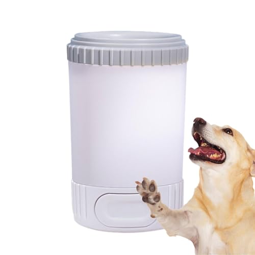 Botiniv Fußreiniger für Hunde, Pfotenwaschbecher für Hunde - Automatischer Becherreiniger zum Waschen von Pfoten und Füßen des Hundes,Automatischer Silikon-Fußreiniger für schlammige Haustiere, Botiniv Fußreiniger für Hunde, Pfotenwaschbecher für Hunde - Automatischer Becherreiniger zum Waschen von Pfoten und Füßen des Hundes,Automatischer Silikon-Fußreiniger für schlammige Haustiere, von Botiniv