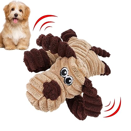 Botiniv Haustier-Plüsch-Soundspielzeug, Hunde-Quietschspielzeug - Pet Toys Quietschendes Plüschspielzeug mit Sound - Wiederverwendbares Cartoon-Quietschspielzeug für Hunde, Plüsch-Hundespielzeug für von Botiniv