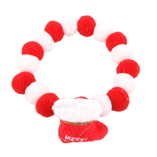 Botiniv Hunde-Weihnachtshalsband,Weihnachts-Hundehalsband,Dehnbares buntes Hundehalsband - Weihnachts-Haustierbedarf, Haustier-Weihnachtsoutfit, Hundebekleidung zum täglichen Spazierengehen, Spielen, Botiniv Hunde-Weihnachtshalsband,Weihnachts-Hundehalsband,Dehnbares buntes Hundehalsband - Weihnachts-Haustierbedarf, Haustier-Weihnachtsoutfit, Hundebekleidung zum täglichen Spazierengehen, Spielen, von Botiniv