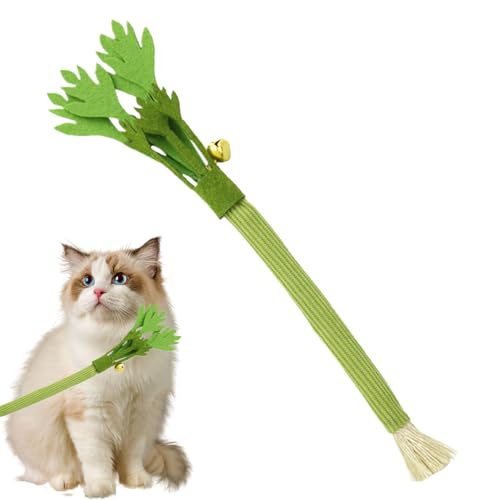 Botiniv Katzenminze Spielzeug | Celery Interaktive Katzenreben Stäbchen | Haustierspiele Für Drinnen Und Draußen Mit Trainings-, Kletter- Und Denkförderung Sowie Jagdsimulation Und Kratzspaß Botiniv Katzenminze Spielzeug | Celery Interaktive Katzenreben Stäbchen | Haustierspiele Für Drinnen Und Draußen Mit Trainings-, Kletter- Und Denkförderung Sowie Jagdsimulation Und Kratzspaß von Botiniv