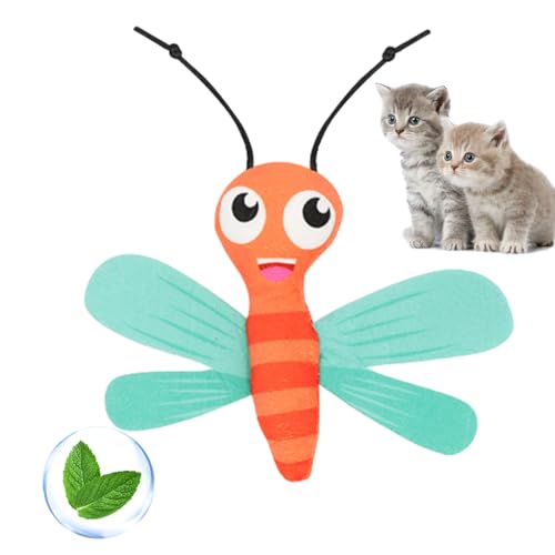 Botiniv Plüsch-Katzenspielzeug, weiches Katzenspielzeug | Kitty-Kauspielzeug,Schönes, bissfestes, weiches, reißfestes Plüsch-Katzenminze-Spielzeug für Hauskatzen, Geschenke für Katzenliebhaber von Botiniv