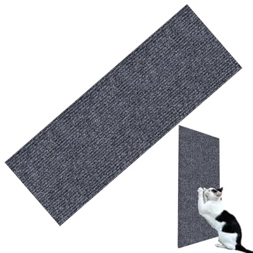 Kratzmatte Katze Wand | DIY Zuschneidbares Katzen Kratzmatte aus Filz | Selbstklebender Kratzbretter Katze Teppich für Sofa Wandschutz | Verschleißfeste Kratzbrett für Wohnungskatzen von Botiniv