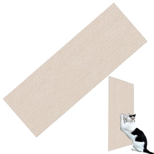 Kratzmatte Katze Wand | DIY Zuschneidbares Katzen Kratzmatte aus Filz | Selbstklebender Kratzbretter Katze Teppich für Sofa Wandschutz | Verschleißfeste Kratzbrett für Wohnungskatzen von Botiniv