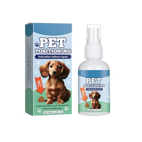 Defäkationsinduktor für die Positionierung von Haustieren, 50 ml, zur Verbesserung der unordentlichen Ziehgewohnheiten, ohne den Geruchssinn des Hundes zu stimulieren Heimtierbedarf (Blue, 10.2x4cm) Defäkationsinduktor für die Positionierung von Haustieren, 50 ml, zur Verbesserung der unordentlichen Ziehgewohnheiten, ohne den Geruchssinn des Hundes zu stimulieren Heimtierbedarf (Blue, 10.2x4cm) von Bouasgh