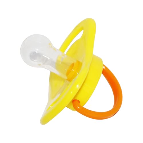 Hunde Spielzeug Welpenschnuller, Silikon-Schnullerspielzeug für Hunde und Katzen, beruhigendes Kauspielzeug Welpen Silikon-Schnullerzubehör für Hunde und Katzen (Standardversion: (Yellow, 5.5x3.8x4cm) Hunde Spielzeug Welpenschnuller, Silikon-Schnullerspielzeug für Hunde und Katzen, beruhigendes Kauspielzeug Welpen Silikon-Schnullerzubehör für Hunde und Katzen (Standardversion: (Yellow, 5.5x3.8x4cm) von Bouasgh