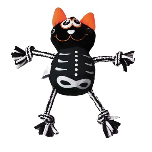 Weihnachts- und Halloweenspielzeug für Haustiere, Nagen von Zähnen, interaktives Spielzeug, Kuscheltiere, Kauspielzeug, Puppe, Hundespielzeug, weiches Unzerstörbares HundeSpielzeug (Black, One Size) Weihnachts- und Halloweenspielzeug für Haustiere, Nagen von Zähnen, interaktives Spielzeug, Kuscheltiere, Kauspielzeug, Puppe, Hundespielzeug, weiches Unzerstörbares HundeSpielzeug (Black, One Size) von Bouasgh