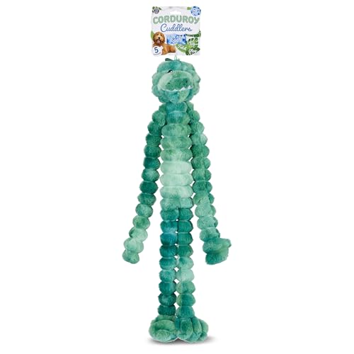 Bow Wow XL Corduroy Cuddlers - 76,2 cm Plüsch-Hundespielzeug mit 5 Quietschern - weiches langes Tier-Kauspielzeug - Dino, Elefant oder Affe Bow Wow XL Corduroy Cuddlers - 76,2 cm Plüsch-Hundespielzeug mit 5 Quietschern - weiches langes Tier-Kauspielzeug - Dino, Elefant oder Affe von Bow Wow Pet