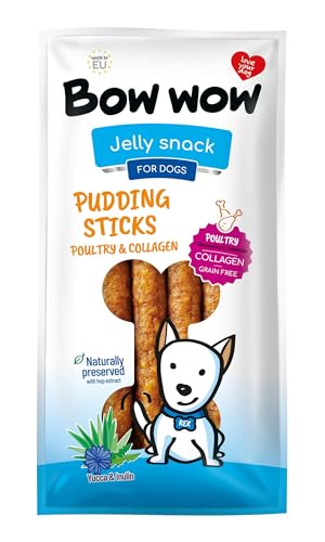 Bow Wow Treats Chix Pudding-Sticks, 170 g, 6 Stück Bow Wow Treats Chix Pudding-Sticks, 170 g, 6 Stück von Bow Wow Treats