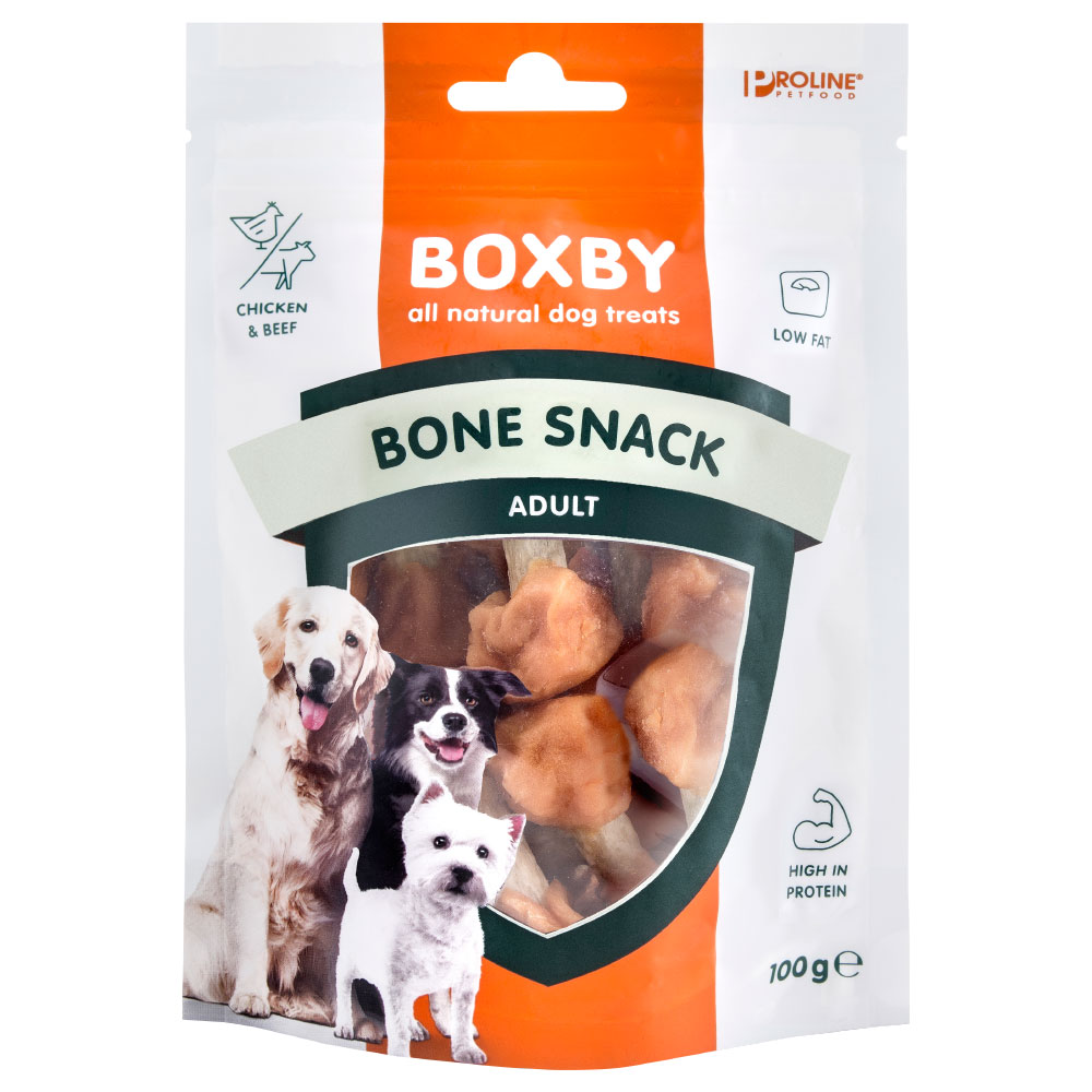 Boxby Bone Snack - Sparpaket: 3 x 100 g von Boxby
