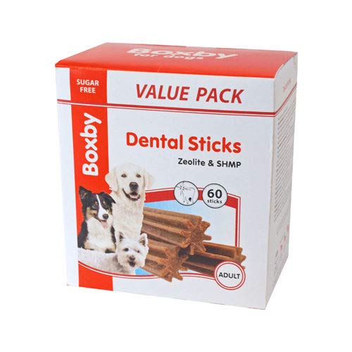 Boxby Dental Sticks - 60 Stück von Boxby