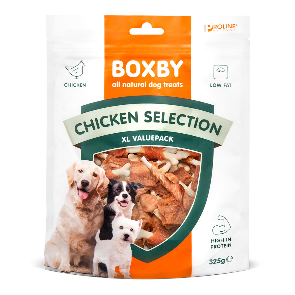 Boxby Snacks Hühnerauswahl - 325 g Boxby Snacks Hühnerauswahl - 325 g von Boxby
