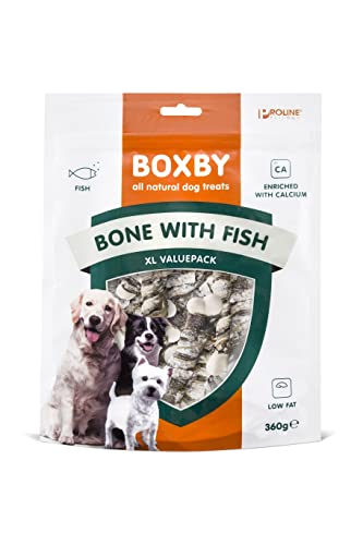 Boxby Knochen mit Fisch 360g, Vorteilspackung von Boxby