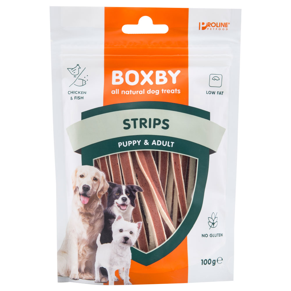 Boxby Strips - Sparpaket: 3 x 100 g Boxby Strips - Sparpaket: 3 x 100 g von Boxby