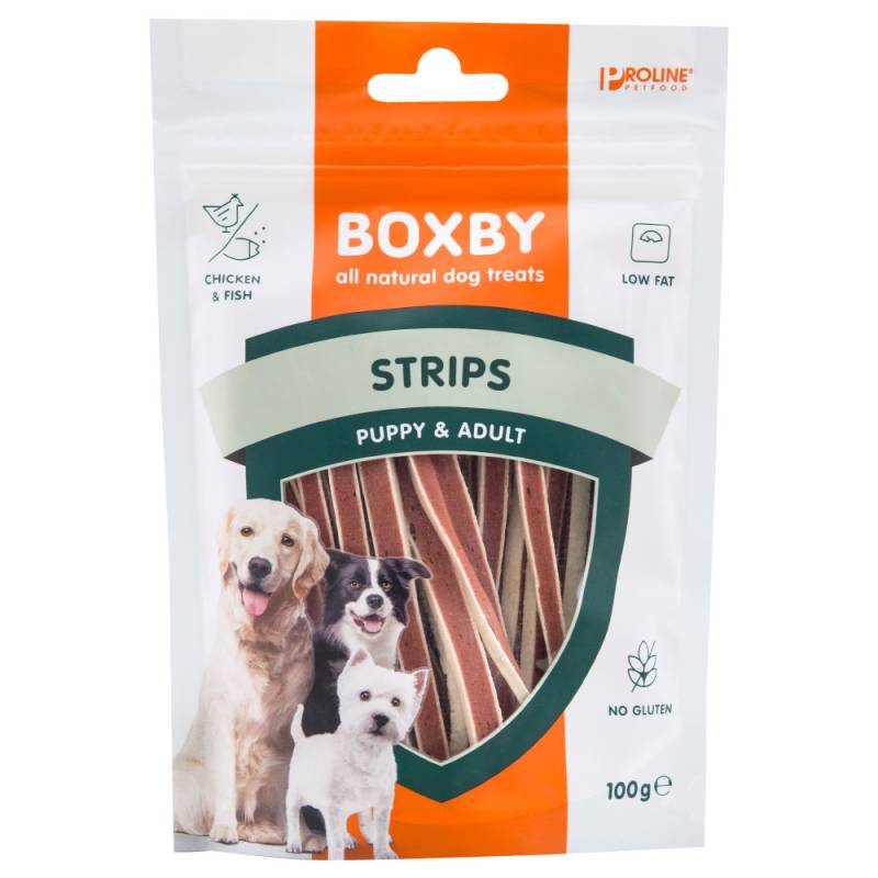 Boxby Strips - Sparpaket: 3 x 100 g Boxby Strips - Sparpaket: 3 x 100 g von Boxby