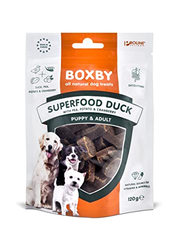 Boxby Superfood Ente-Erbse-Preiselbeere 120g von Boxby
