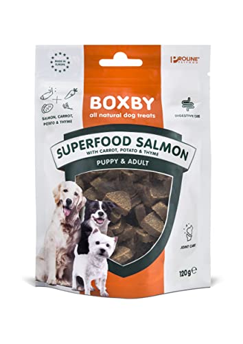 Boxby Superfood Salmon-Carrot-Thyme 120g von Boxby
