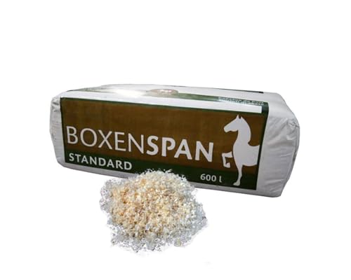 BoxenSpan Einstreu für Pferde - 25kg - kein Gescmack von Boxenspan