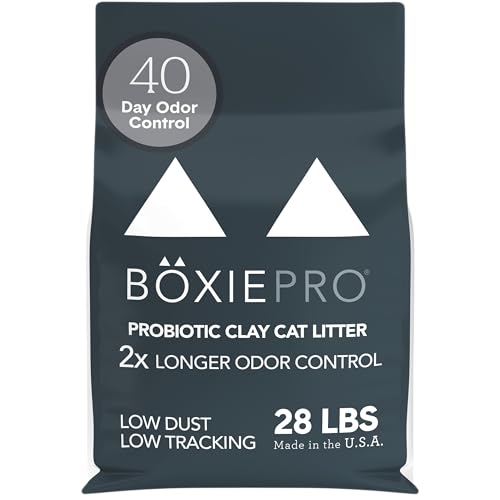 BoxiePro Deep Clean, Scent Free, Probiotisches klumpendes Katzenstreu – Tonformel – Cleaner Home – Ultra Clean Katzentoilette, probiotische Geruchskontrolle, hartes Klumpstreu, 99,9% staubfrei BoxiePro Deep Clean, Scent Free, Probiotisches klumpendes Katzenstreu – Tonformel – Cleaner Home – Ultra Clean Katzentoilette, probiotische Geruchskontrolle, hartes Klumpstreu, 99,9% staubfrei von BoxiePro