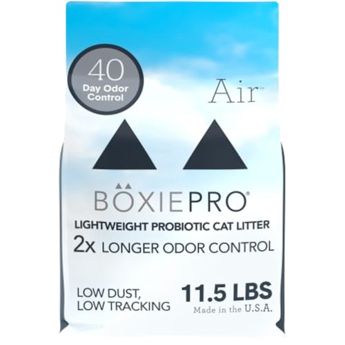 BoxiePro Air Lightweight, Deep Clean, Scent Free, Hard Clumping Cat Litter - Plant-Based Formula - Cleaner Home - Ultra Clean Litter Box, Probiotic Powered Odor Control, 99.9% Dust Free - Amazon Vine BoxiePro Air Lightweight, Deep Clean, Scent Free, Hard Clumping Cat Litter - Plant-Based Formula - Cleaner Home - Ultra Clean Litter Box, Probiotic Powered Odor Control, 99.9% Dust Free - Amazon Vine von Boxiecat