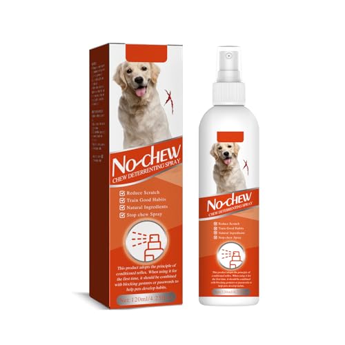 Kein Kauen & Lecken, Anti Kauen Bitter für Hundeverhalten Trainingshilfe Spray, Indoor & Outdoor Kein Kauen & Lecken, Anti Kauen Bitter für Hundeverhalten Trainingshilfe Spray, Indoor & Outdoor von Boxmom