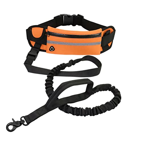 Hunde Joggingleine mit Bauchgurt Hundeleinen für Kleine Hundeleine Reißverschlusstasche reflektierende Laufleine Gürteltasche Outdoor Jogging Walking Nachtlauf Hunde Joggingleine mit Bauchgurt Hundeleinen für Kleine Hundeleine Reißverschlusstasche reflektierende Laufleine Gürteltasche Outdoor Jogging Walking Nachtlauf von Boxwizard