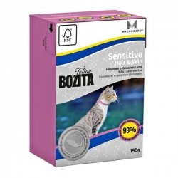 Bozita Cat Tetra Recard Hair & Skin - Sensitive 190g-16PACK von Bozita Cat
