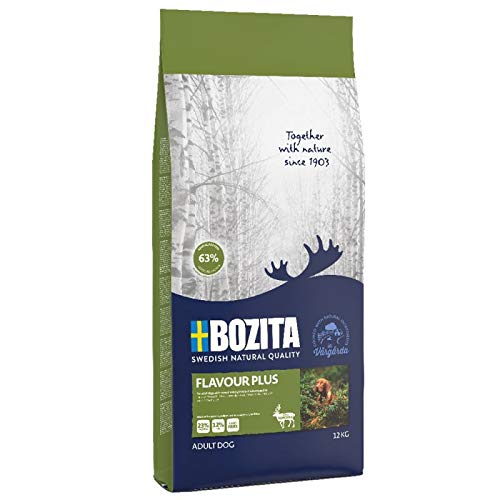 24kg Bozita Naturals Flavour Plus 2x12kg | mit Rentier & frisch. Hühnchenfleisch von Bozita Dog