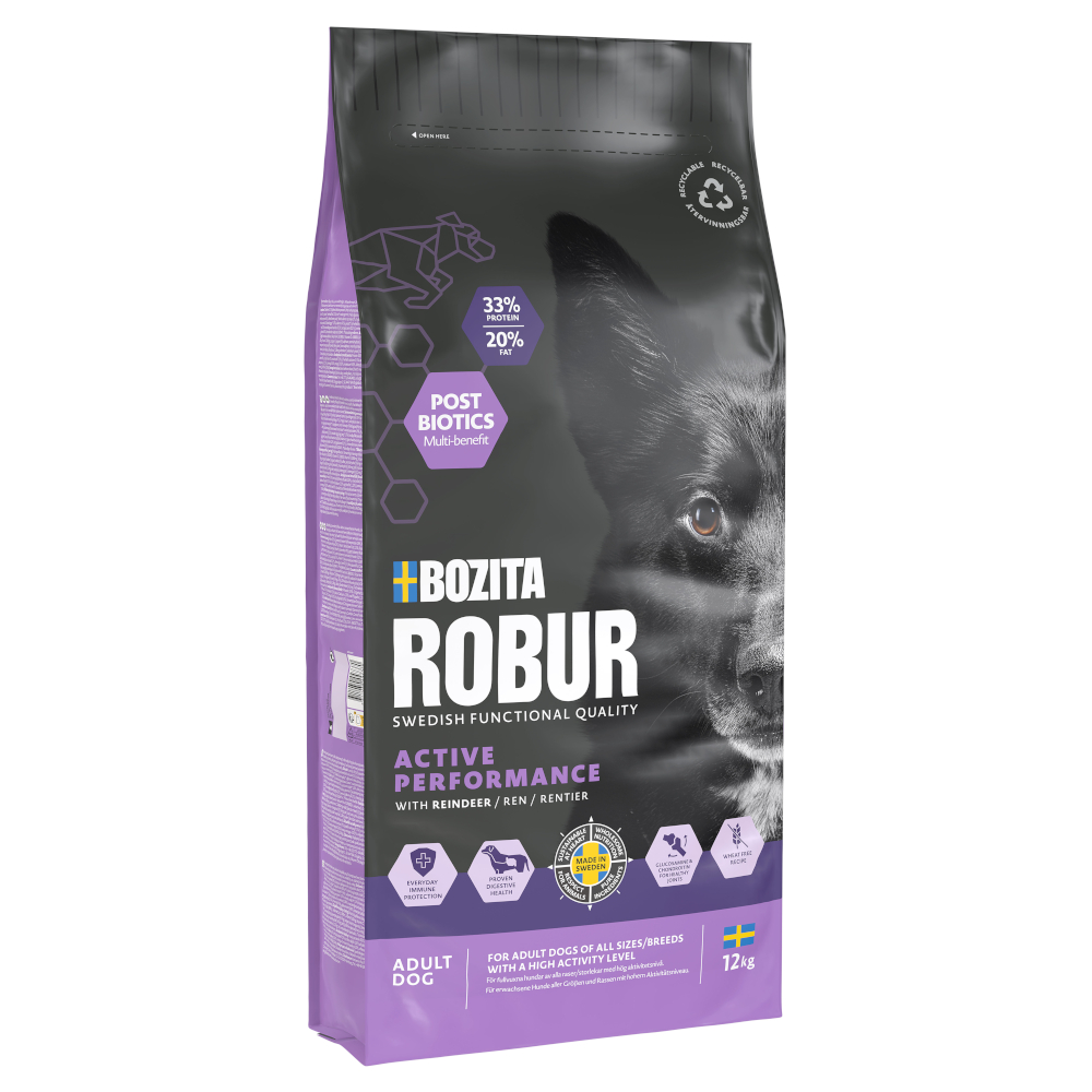 Bozita Robur Adult Active Performance Rentier - Sparpaket: 2 x 12 kg Bozita Robur Adult Active Performance Rentier - Sparpaket: 2 x 12 kg von Bozita Robur
