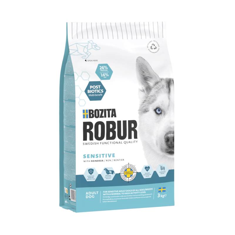 Bozita Robur Sensitive Getreidefrei Rentier - Sparpaket: 2 x 3 kg von Bozita Robur