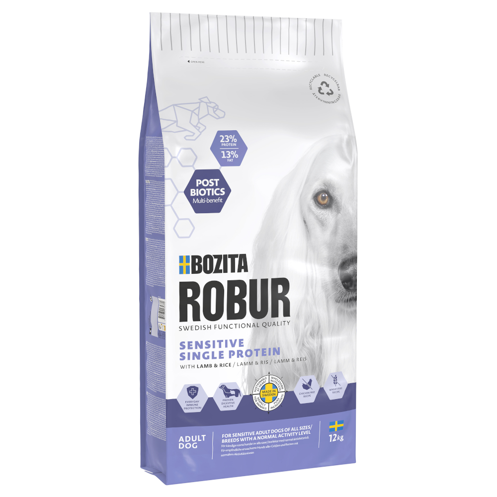 Bozita Robur Sensitive Single Protein Lamm & Reis - Sparpaket: 2 x 12 kg Bozita Robur Sensitive Single Protein Lamm & Reis - Sparpaket: 2 x 12 kg von Bozita Robur