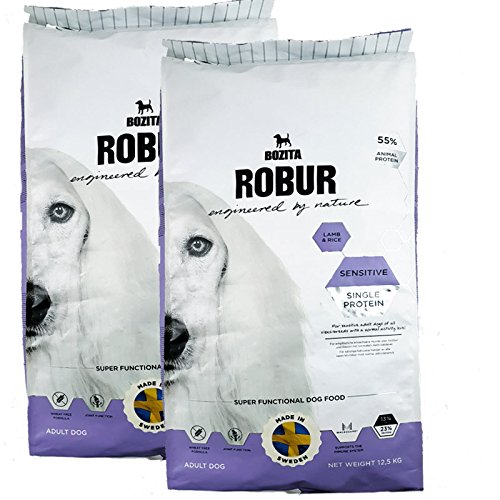 2 x 12,5 kg Bozita Robur Sensitive Single Protein Lamb Hundefutter weizenfrei 2 x 12,5 kg Bozita Robur Sensitive Single Protein Lamb Hundefutter weizenfrei von Bozita