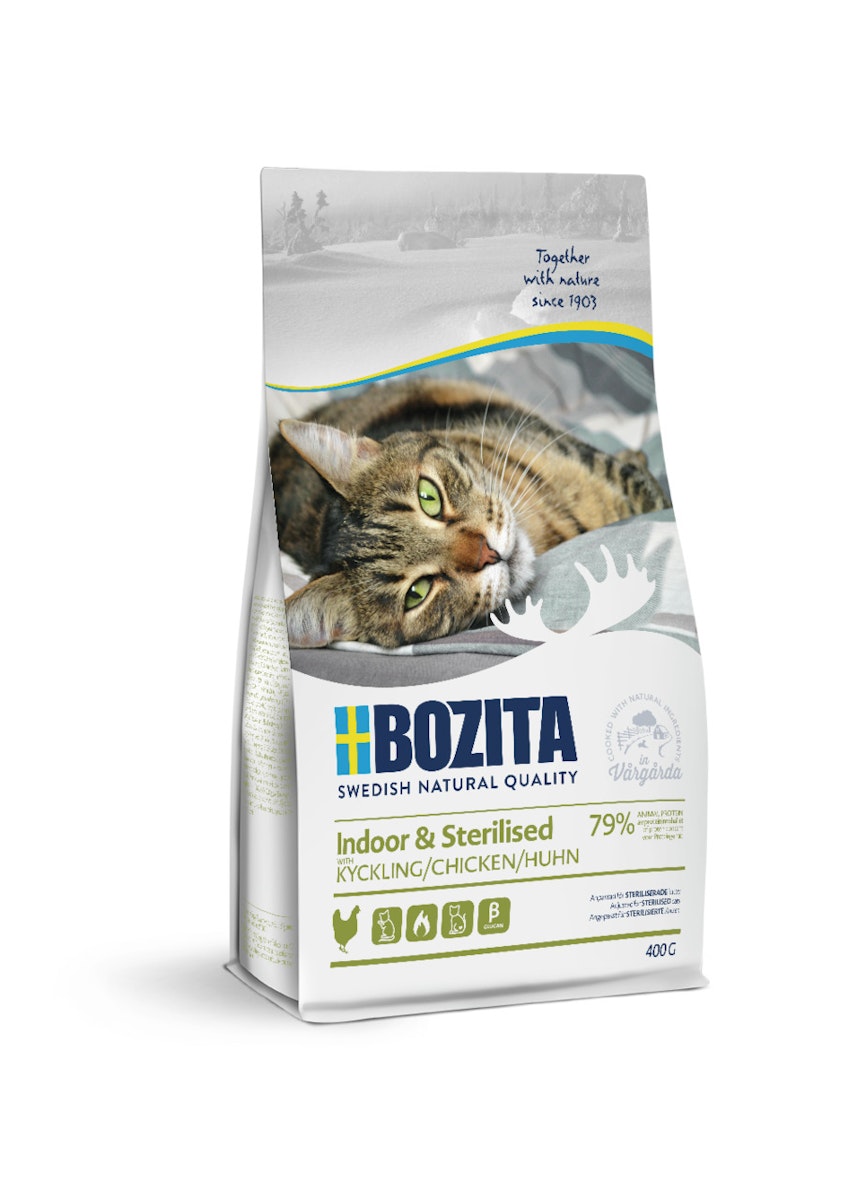 Bozita Indoor & Sterilised Chicken Katzentrockenfutter von Bozita