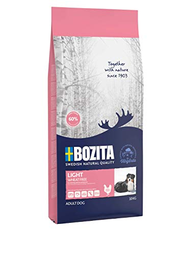 BOZITA Light Weizenfrei Hundefutter - 10 kg - nachhaltig produziertes Trockenfutter für erwachsene Hunde mit niedrigem Energiebedarf - Alleinfuttermittel BOZITA Light Weizenfrei Hundefutter - 10 kg - nachhaltig produziertes Trockenfutter für erwachsene Hunde mit niedrigem Energiebedarf - Alleinfuttermittel von Bozita