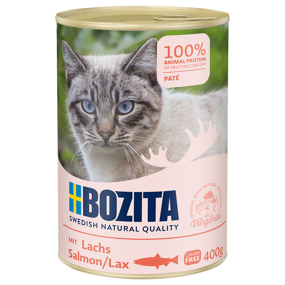 Bozita 6 x 400 g - Lachs Pate von Bozita