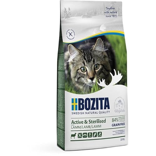 Bozita Active & Sterilised Grain Free Lamb | 2 x 10 kg von Bozita