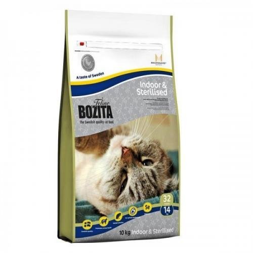 Bozita Cat Indoor & Sterilised 10 kg, Trockenfutter, Katzenfutter von Bozita