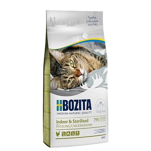 Bozita Cat Indoor & Sterilised 10 kg, Trockenfutter, Katzenfutter von Bozita