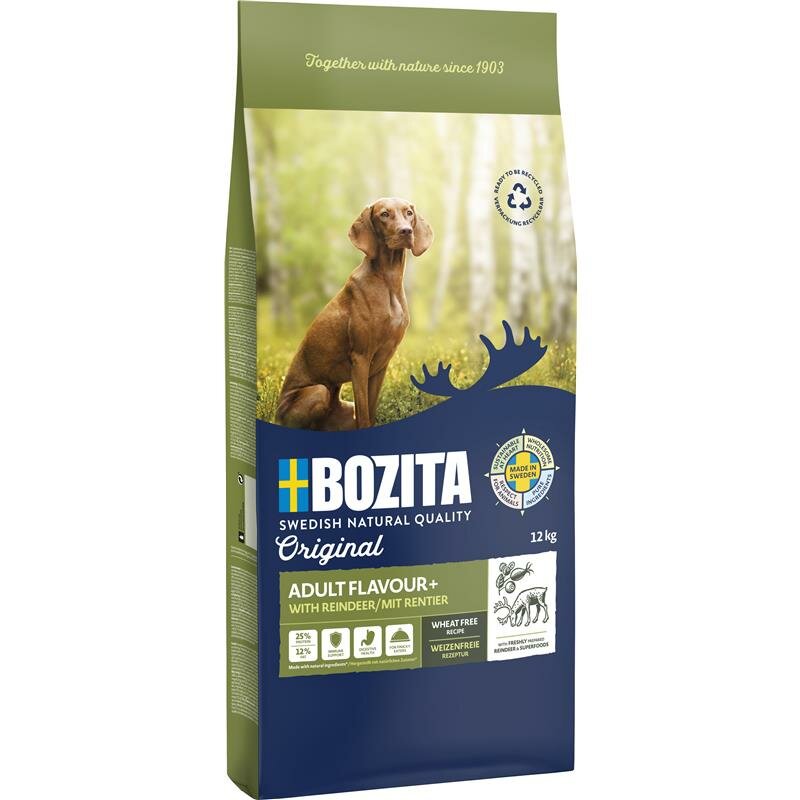 Bozita Original Flavour Plus Weizenfrei 12 kg (4,08 € pro 1 kg) von Bozita