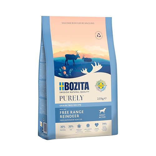 Bozita Dog Purely Adult Active Rentier Grain Free 2,5kg Bozita Dog Purely Adult Active Rentier Grain Free 2,5kg von Bozita