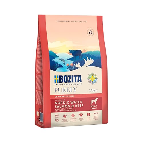 Bozita Dog Purely Adult Large LACHS & RIND Grain Free 2,5kg Bozita Dog Purely Adult Large LACHS & RIND Grain Free 2,5kg von Bozita