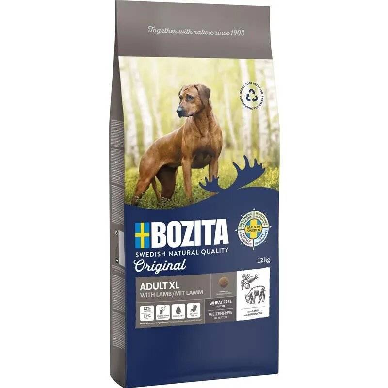 Bozita Original Adult XL Weizenfrei 12 kg (3,50 € pro 1 kg) von Bozita